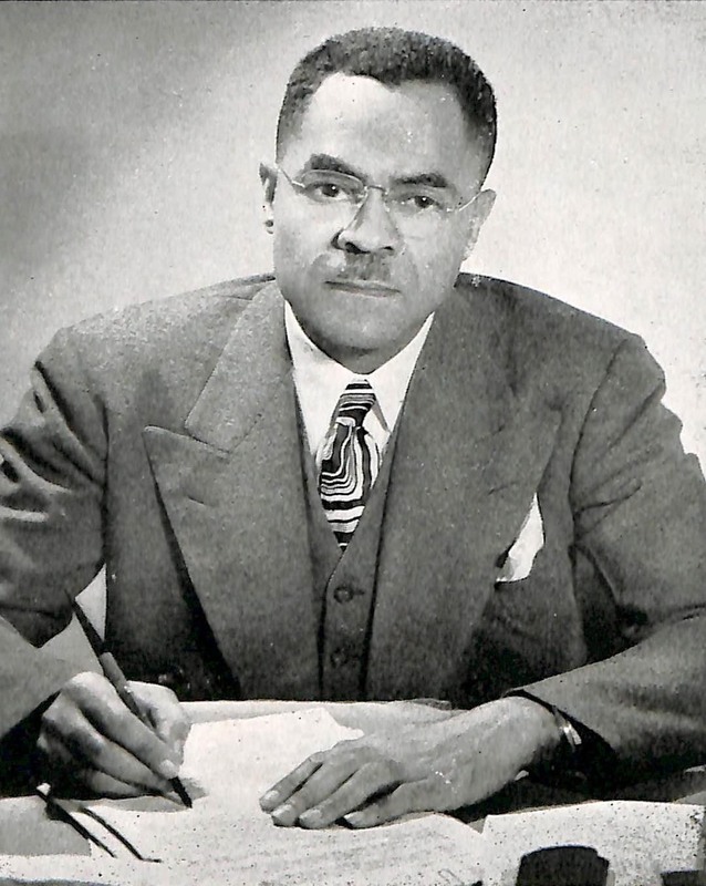 Howard Decker Gregg - Delaware State University _Statesman_ yearbook, 1947. Used with permission from Delaware State University Archives and Special Collections.