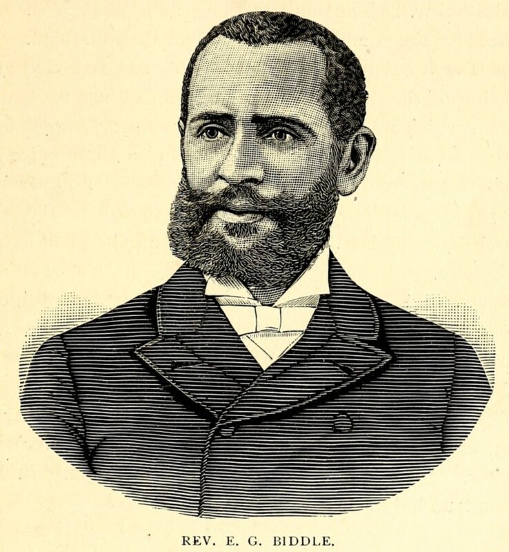 Eli George Biddle - *One Hundred years of the African Methodist Episcopal Zion Church* by James Walker Hood (1895)