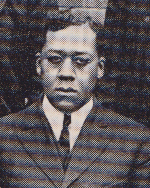 Harry Oscar Bowles - Group photo of members of the Zeta Chapter of Alpha Phi Alpha Fraternity, 1915, from the *Yale Alumni Magazine*, June 1970