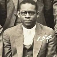 Richard A. Ewing - Detail from Yale Divinity School class photograph from the Yale University Divinity School Memorabilia Collection (RG 53), Yale Divinity Library